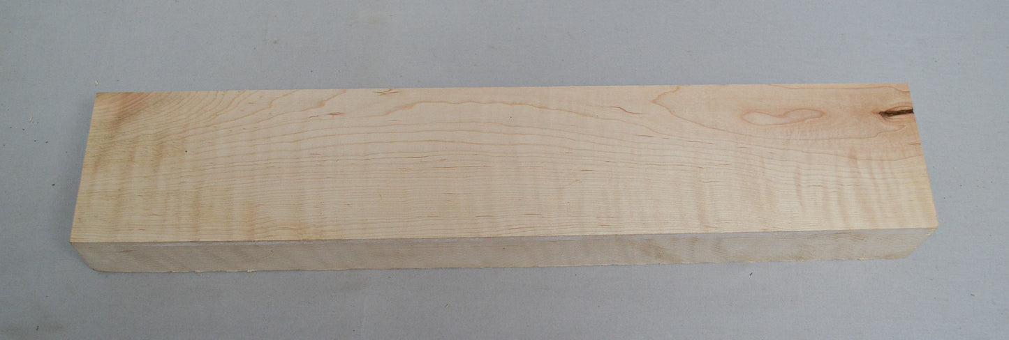 Manche en érable à sucre ondé (#elg-510)