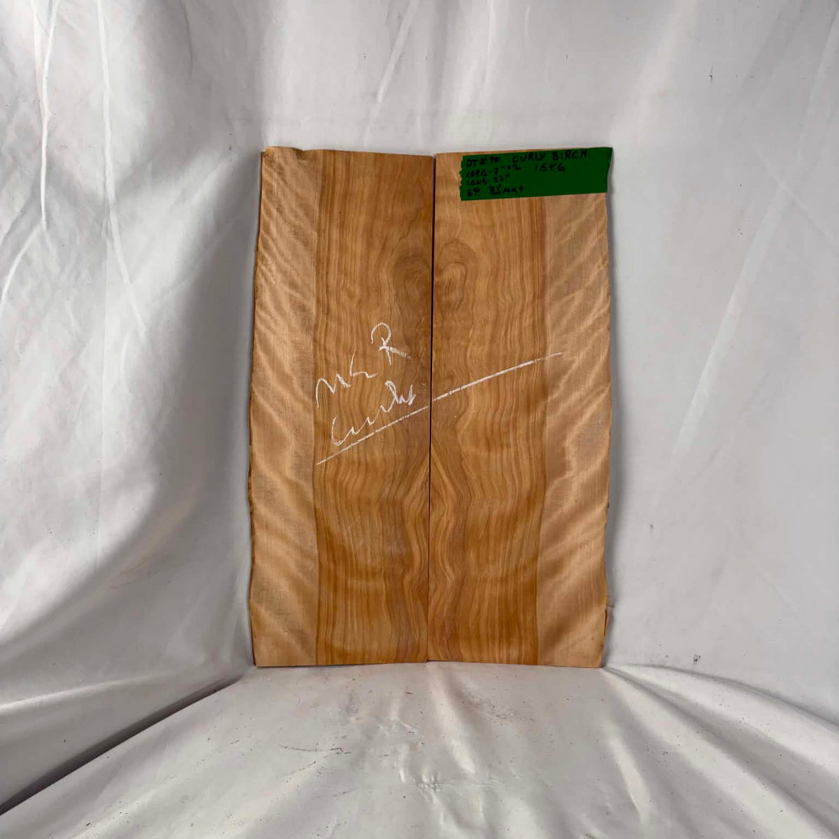 curly yellow birch drop top