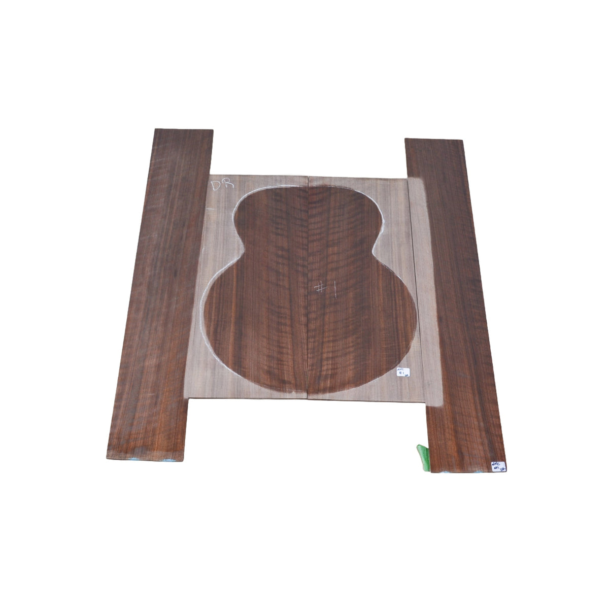 curly black walnut back and sides
