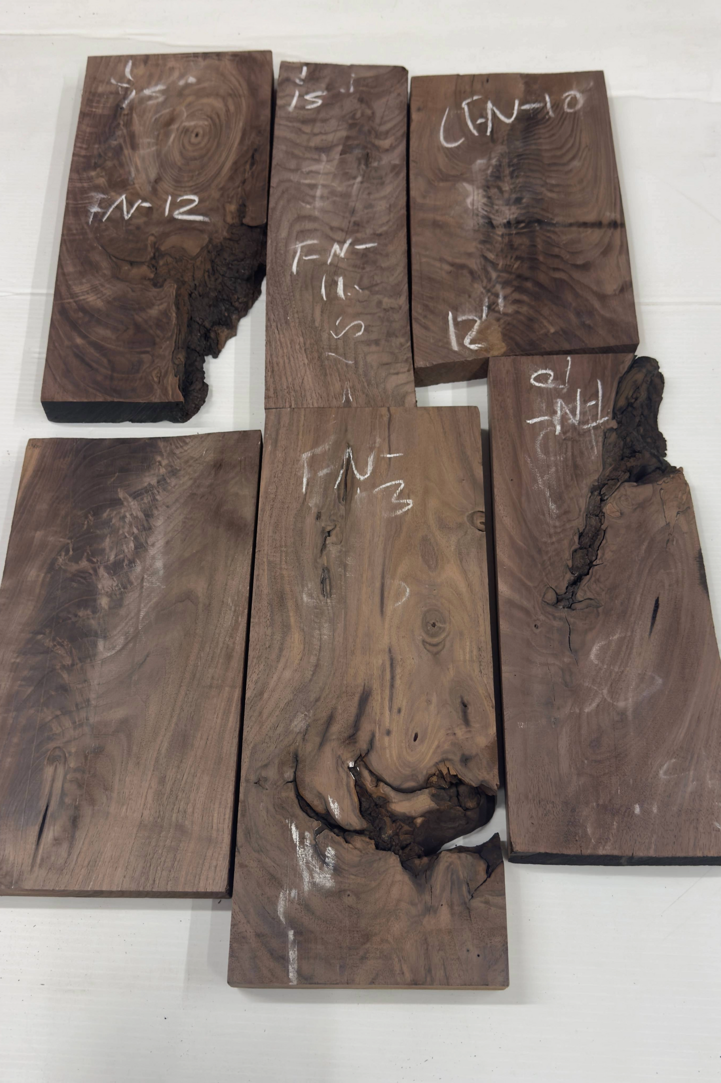 Walnut Crotch Wood Worker box (#wwb-5)