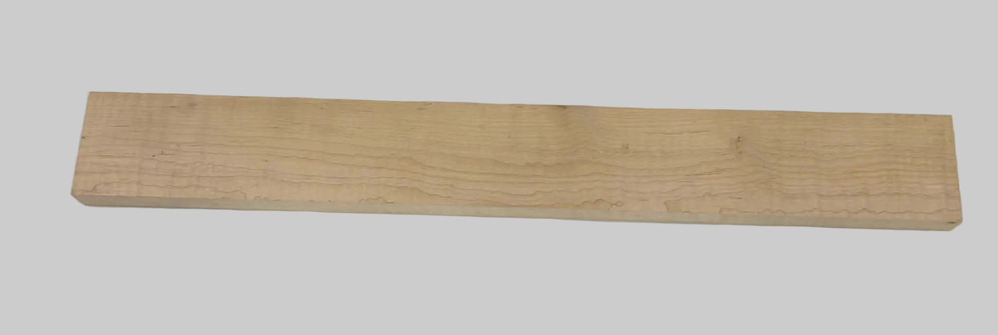 curly maple neck blank