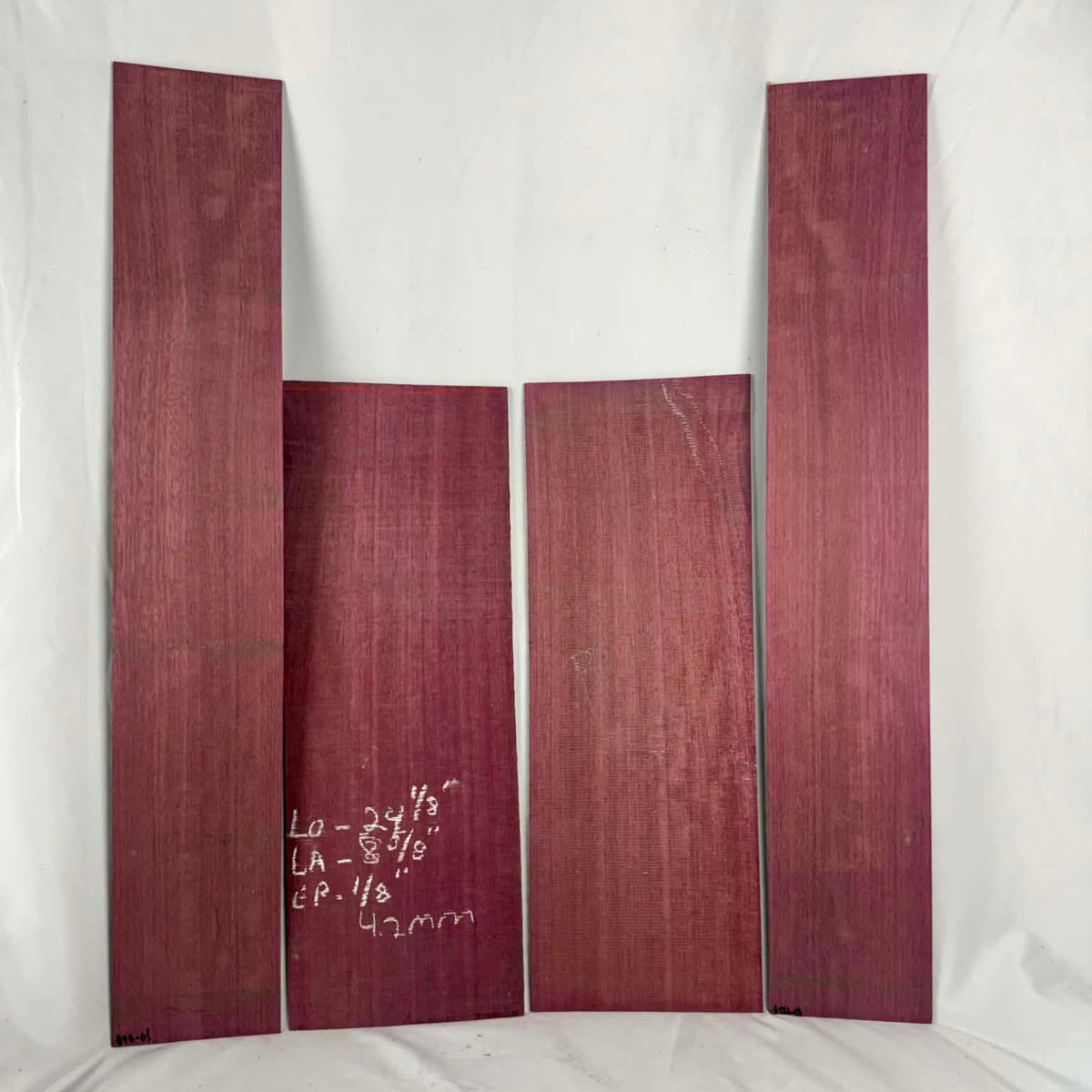 purpleheart back and sides