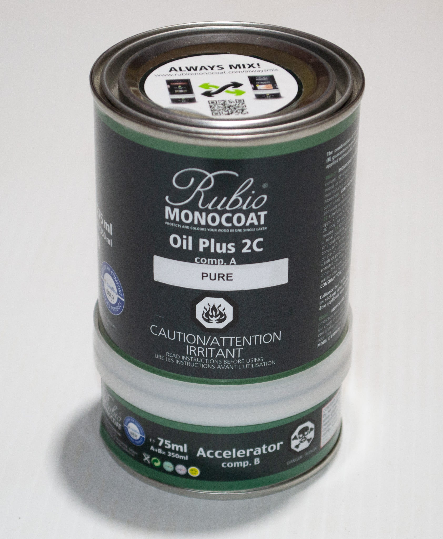 Rubio Monocoat Oil Plus 2C DARK OAK 350 ml - Rubio Monocoat