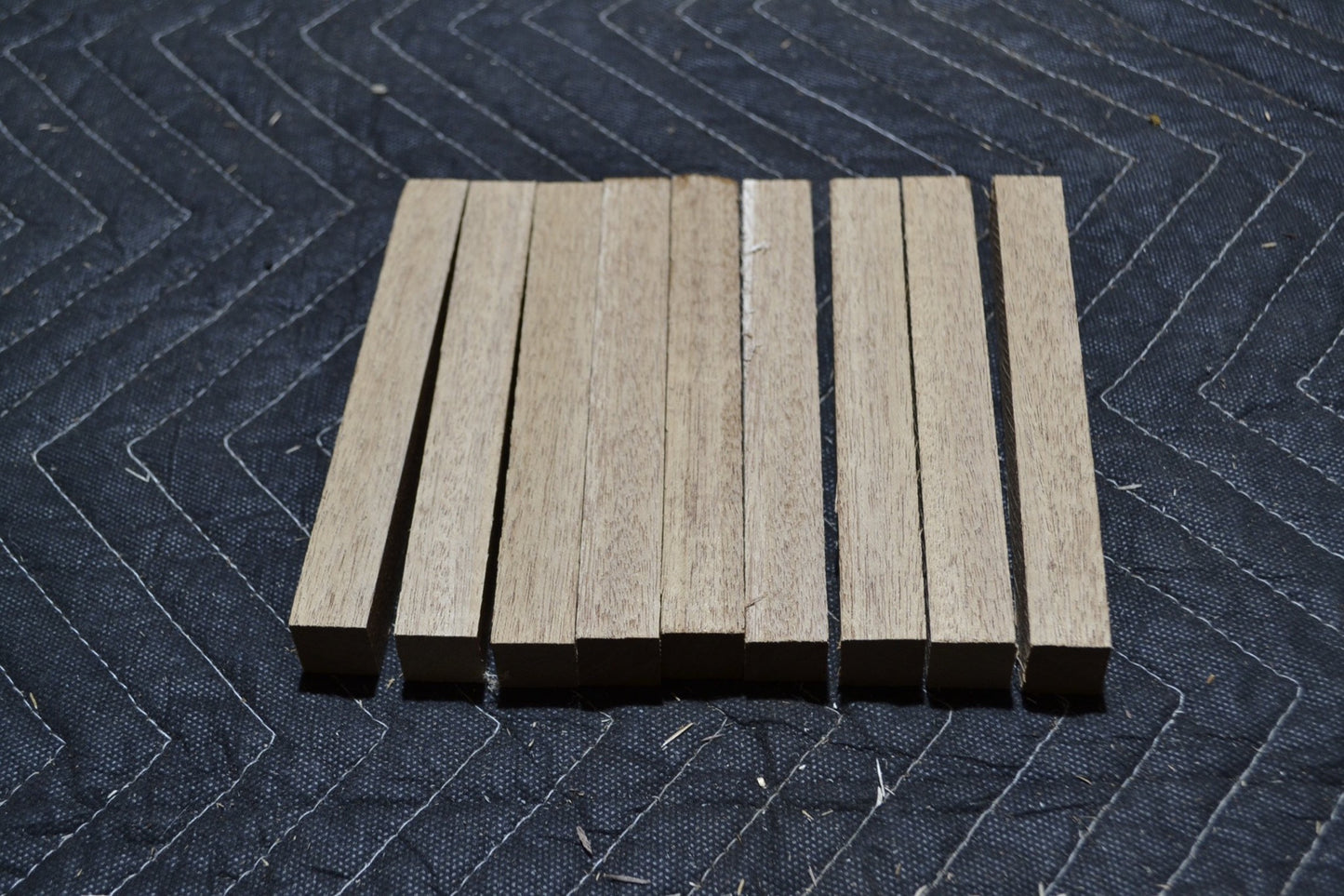 Mahogany wood turning blank for pens