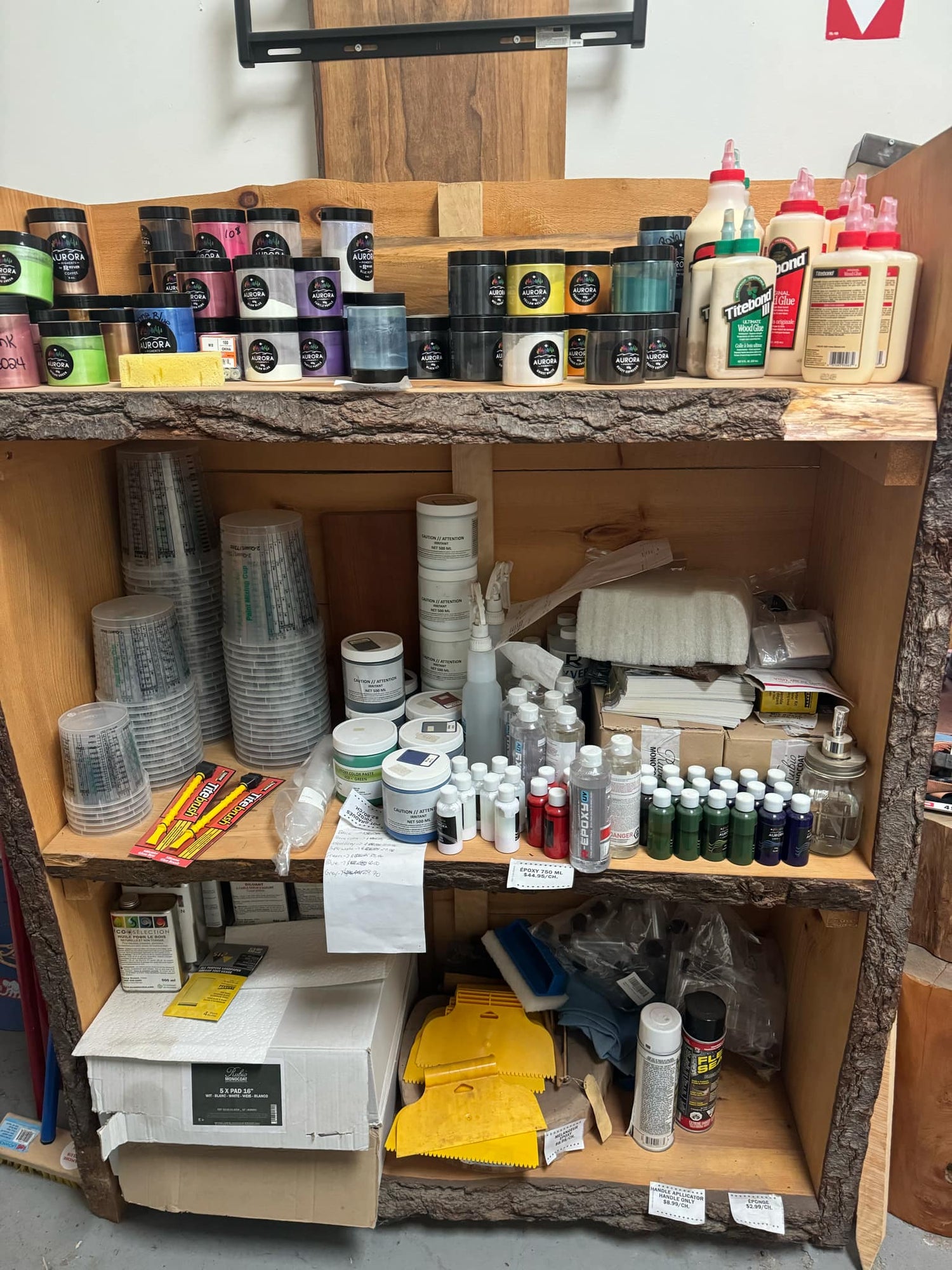 Glue and other products