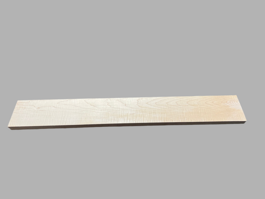 curly hard maple neck flat cut (#elg-465)