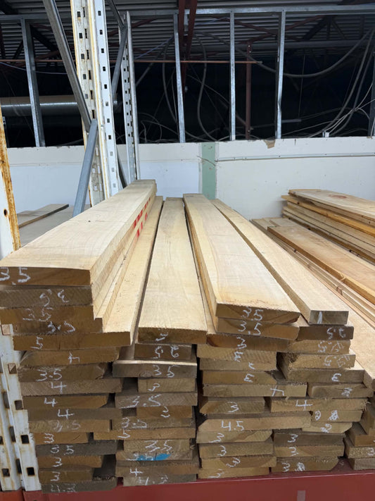 4/4 Yellow Birch – SAP & Better – 1 Face White