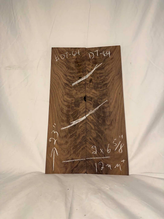 Black Walnut Crotch Drop Top (#DT-64)