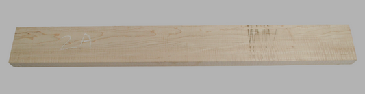 curly flat sawn hard maple neck (#elg-501)