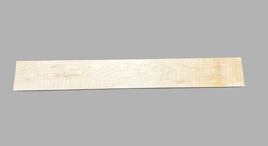 Curly flat cut Hard Maple Neck (#elg-423)
