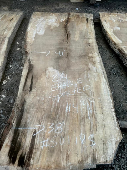 Sploted KD Maple Lumber