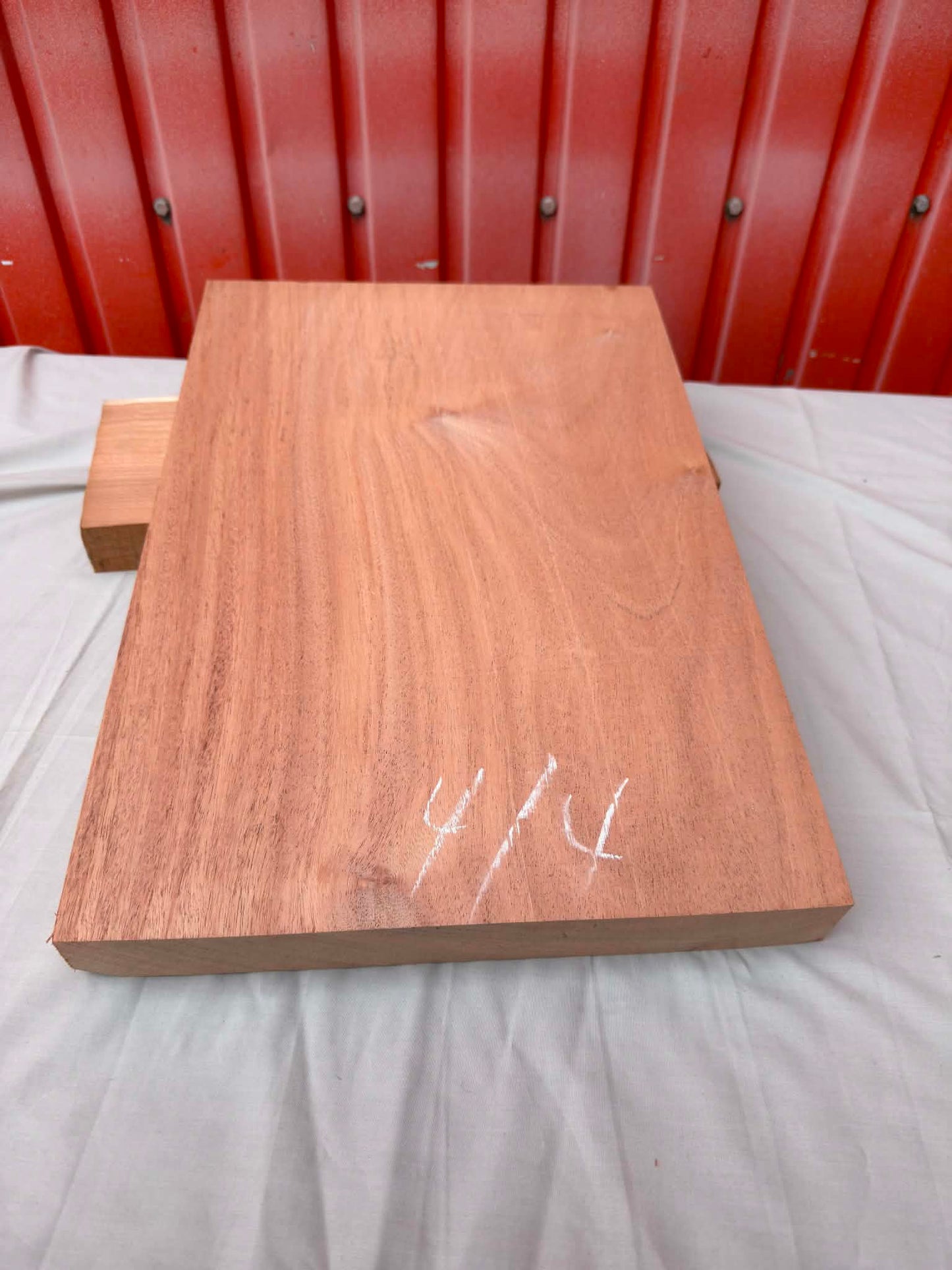 One piece African Mahogany Khaya body blank (#bb-34)