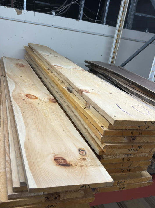 Rough Pine Lumber 7/8 – 8"+ Wide