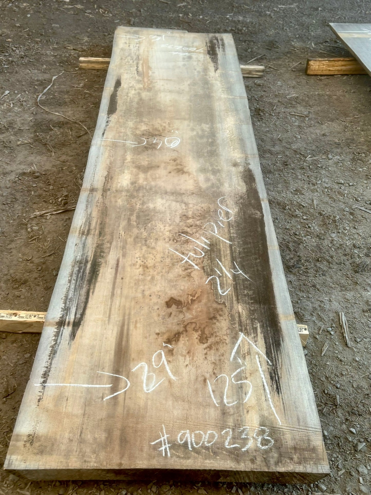 KD Tulip poplar Live edge Lumber (#900238).