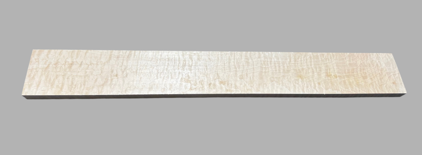 Flat cut Curly Hard Maple Neck (#elg-427)