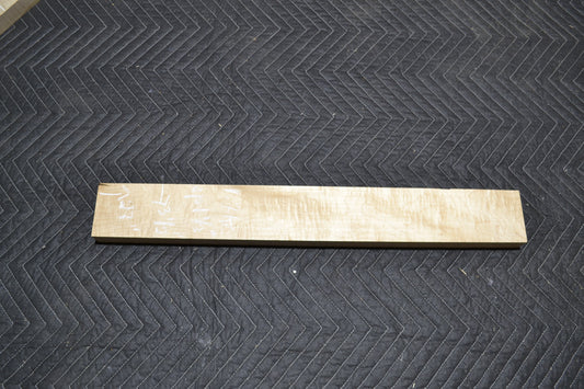 slightly curly hard maple planed neck (#elg-92)