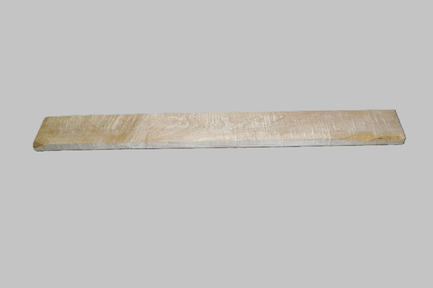 curly hard maple neck blank