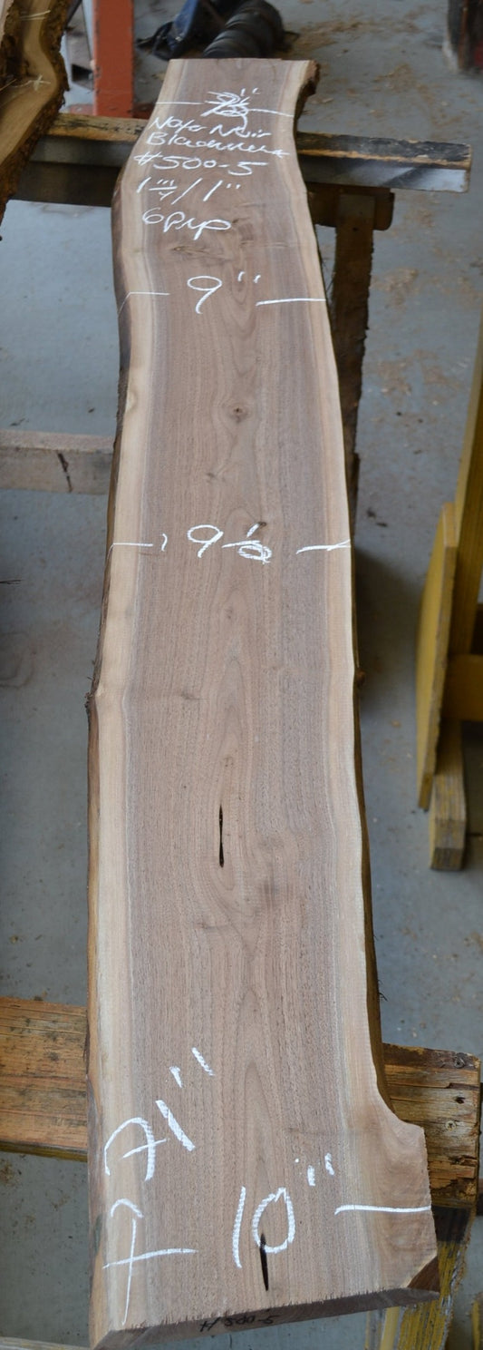 Kiln dried Black Walnut Slab.  (#500-5)