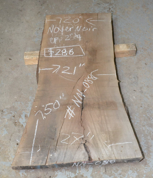 Small Kiln dried Black Walnut Slab (#nn-088)