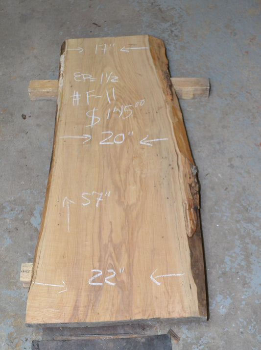 Small Kiln dried Ash Slab (#f-11)