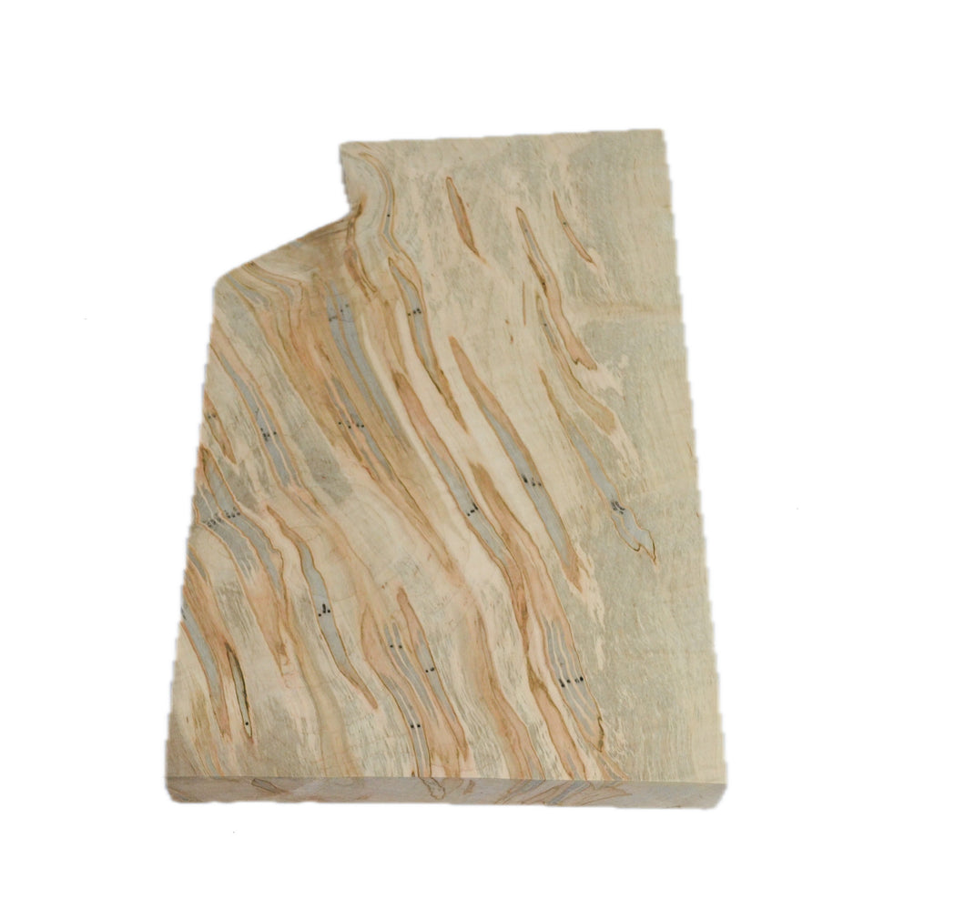 One piece ambrosia maple body blank (#ELG-300)
