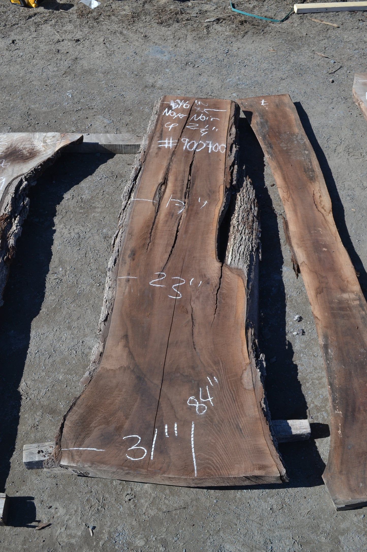 Kiln dried Black Walnut Slab (#900700)