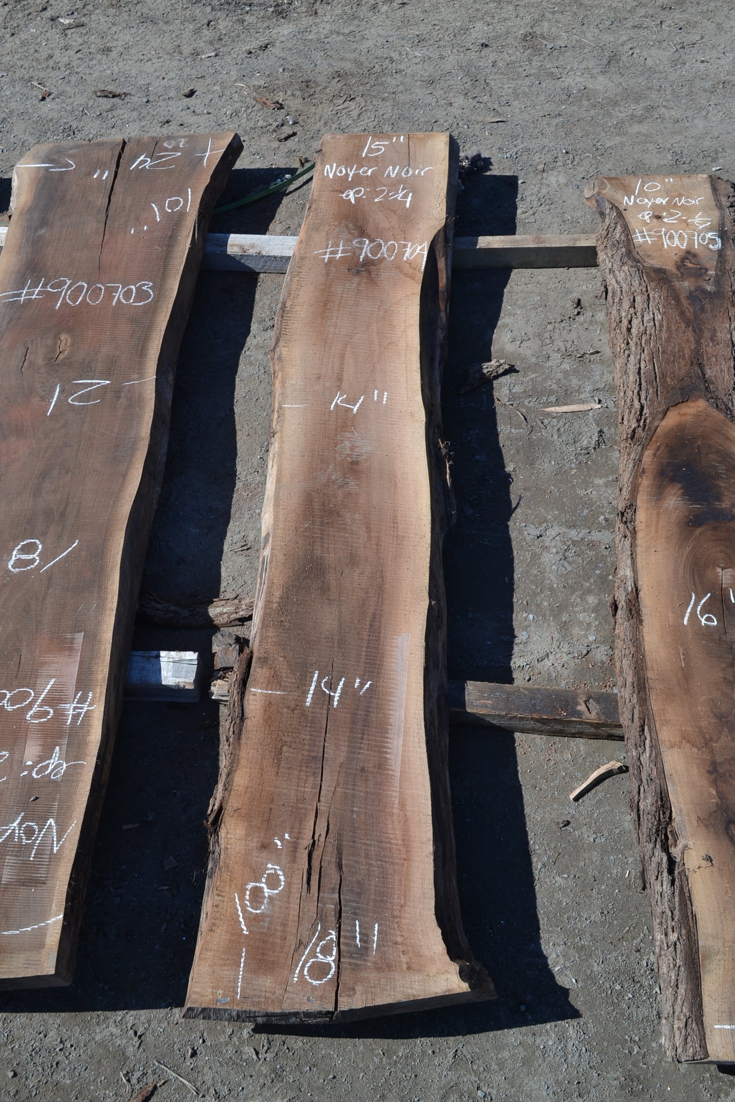 Kiln dried Black Walnut Slab (#900704)