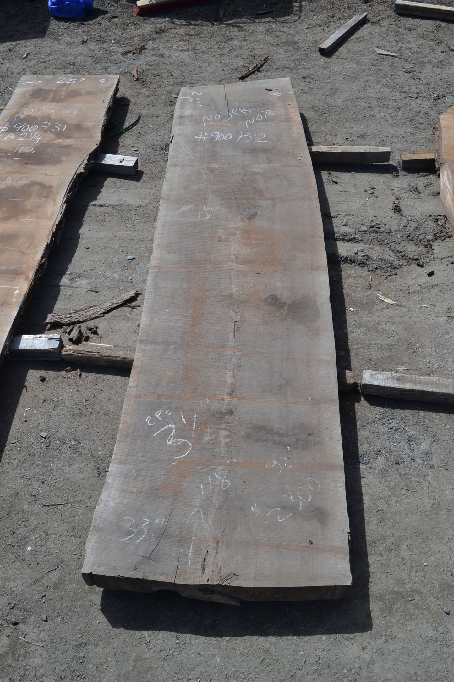 Kiln dried Black Walnut Slab (#900732)