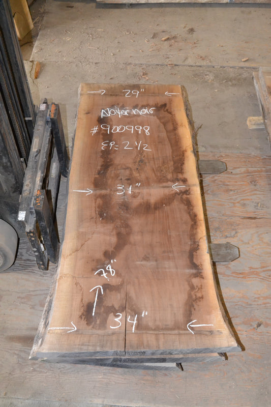 Kiln dried Black Walnut Slab (#900998)