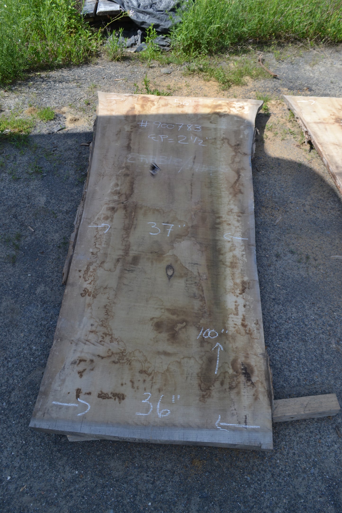 Kiln dried Tulip Slab (#900783)