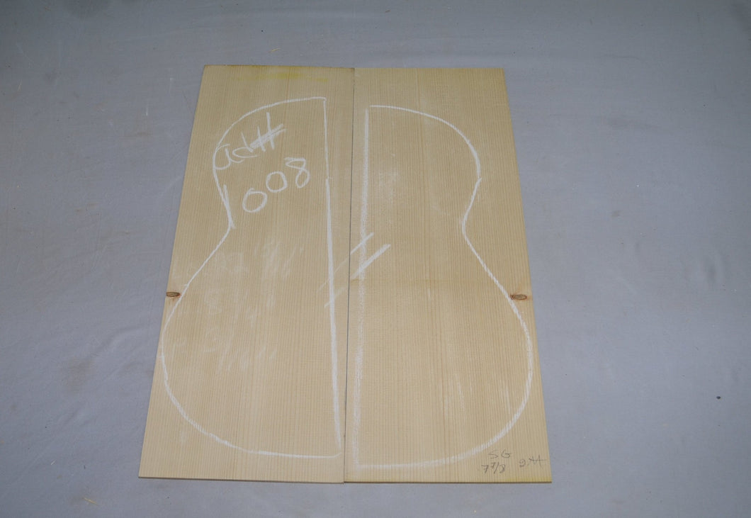 Adirondack sound board for small guitar (#ad-1008)