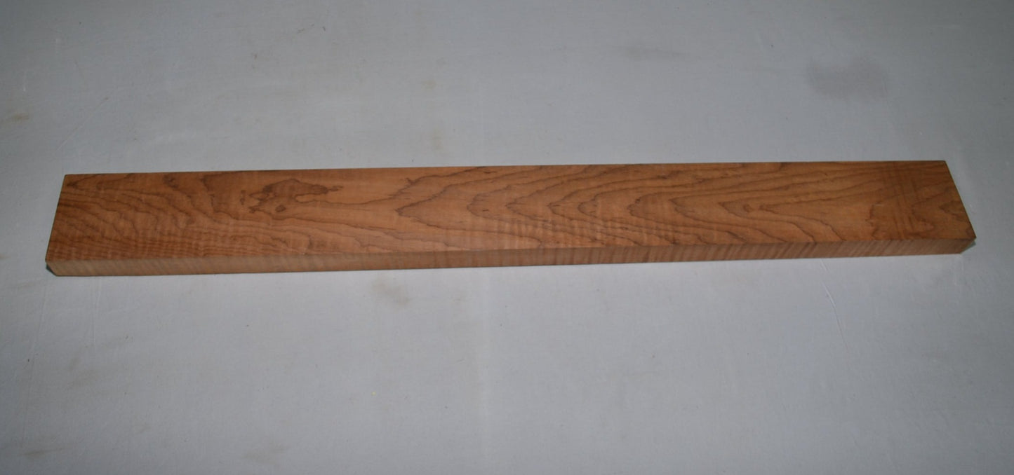 Manche en érable ondé torréfié (#elg-410)