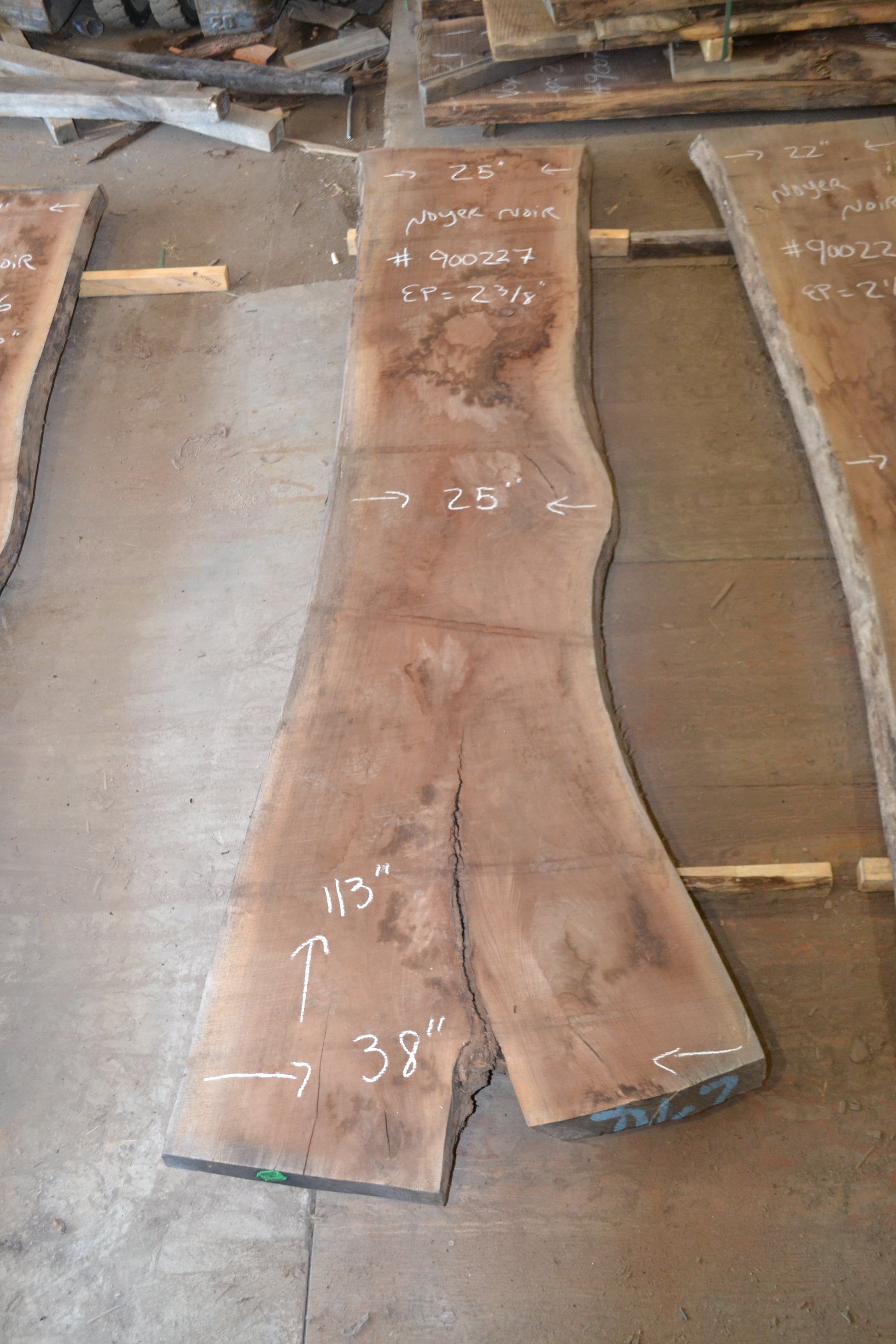 Black Walnut KD Slab