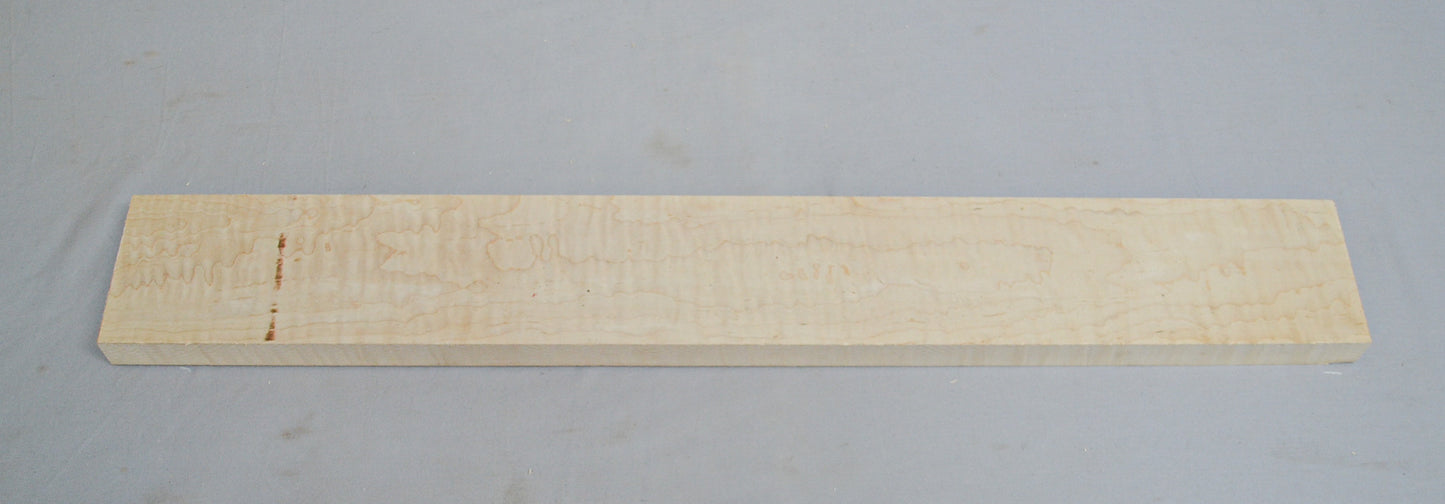 Curly hard maple neck (#elg-418)