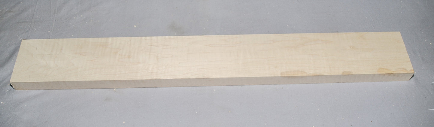 Curly hard maple neck (#elg-435)