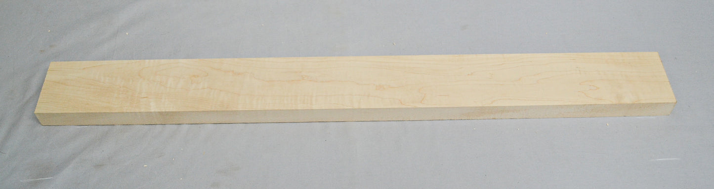 Curly hard maple neck (#elg-444)