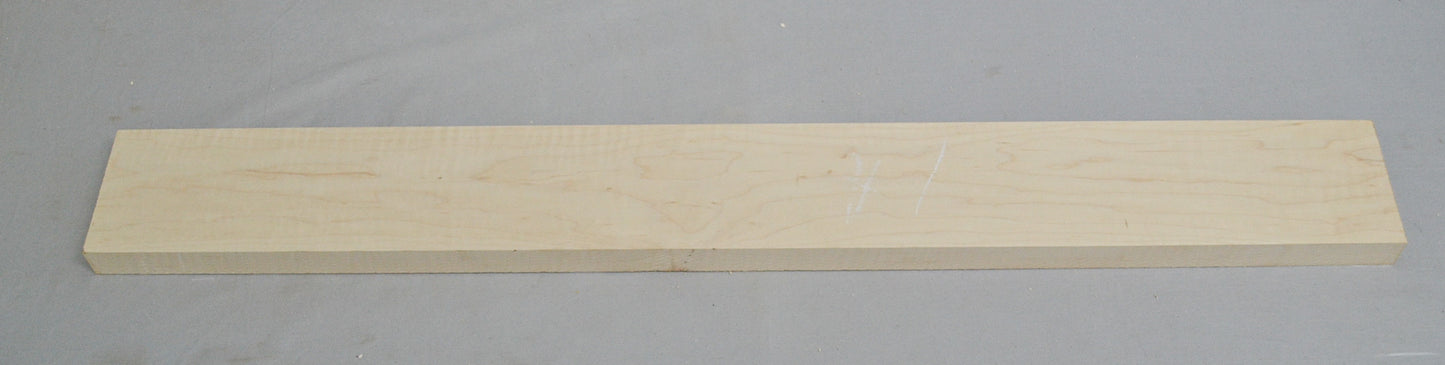 Curly hard maple neck (#elg-451)