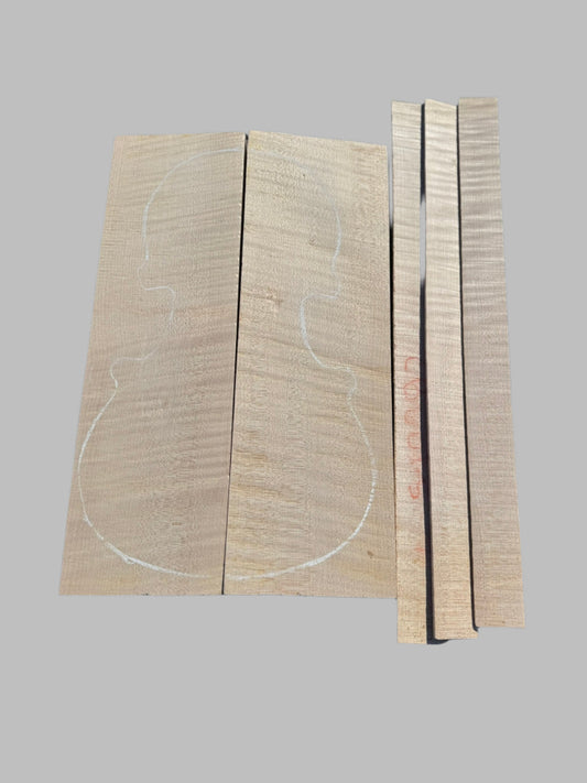 Curly Maple back and sides (#vio-8)