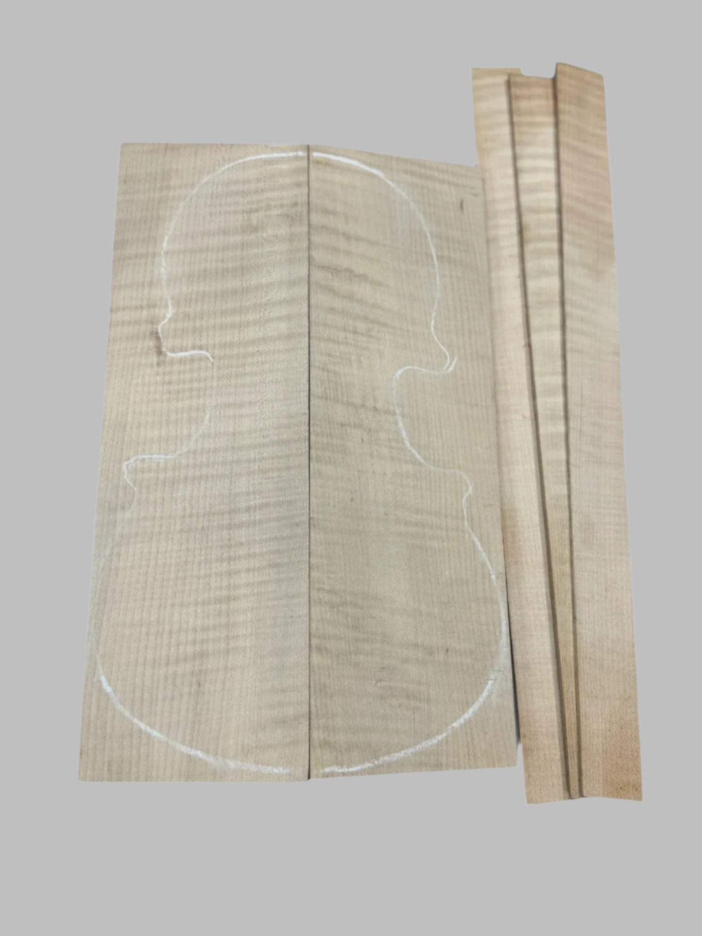 Maple back and sides for violin