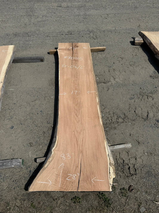 Slab en Chêne Rouge (#900405)