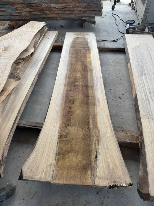 Planed KD Tulip poplar Live edge Lumber (#501164)