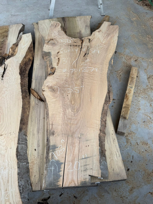 Curly Ash Slab