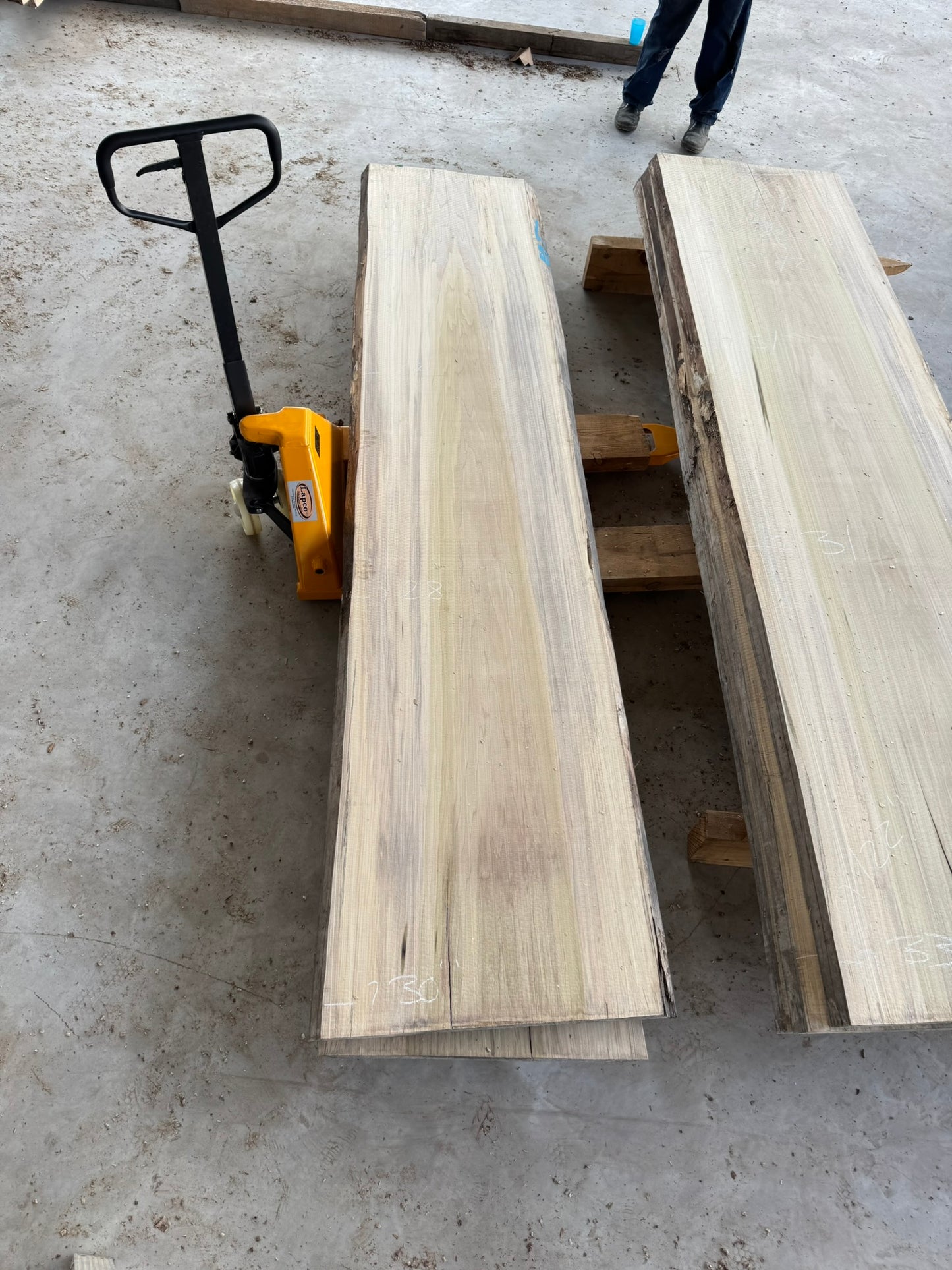 Planed KD Tulip poplar Live edge Lumber (#900233)