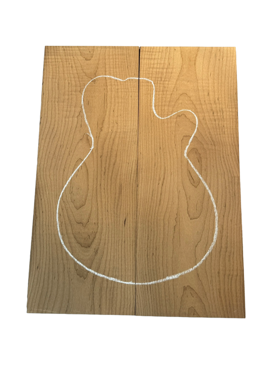 Sanded Torrefied Curly Maple Drop Top (#DT-9)