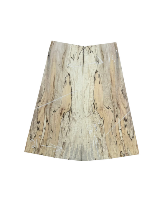 Sanded Spolted Maple Drop Top (#DT-10)