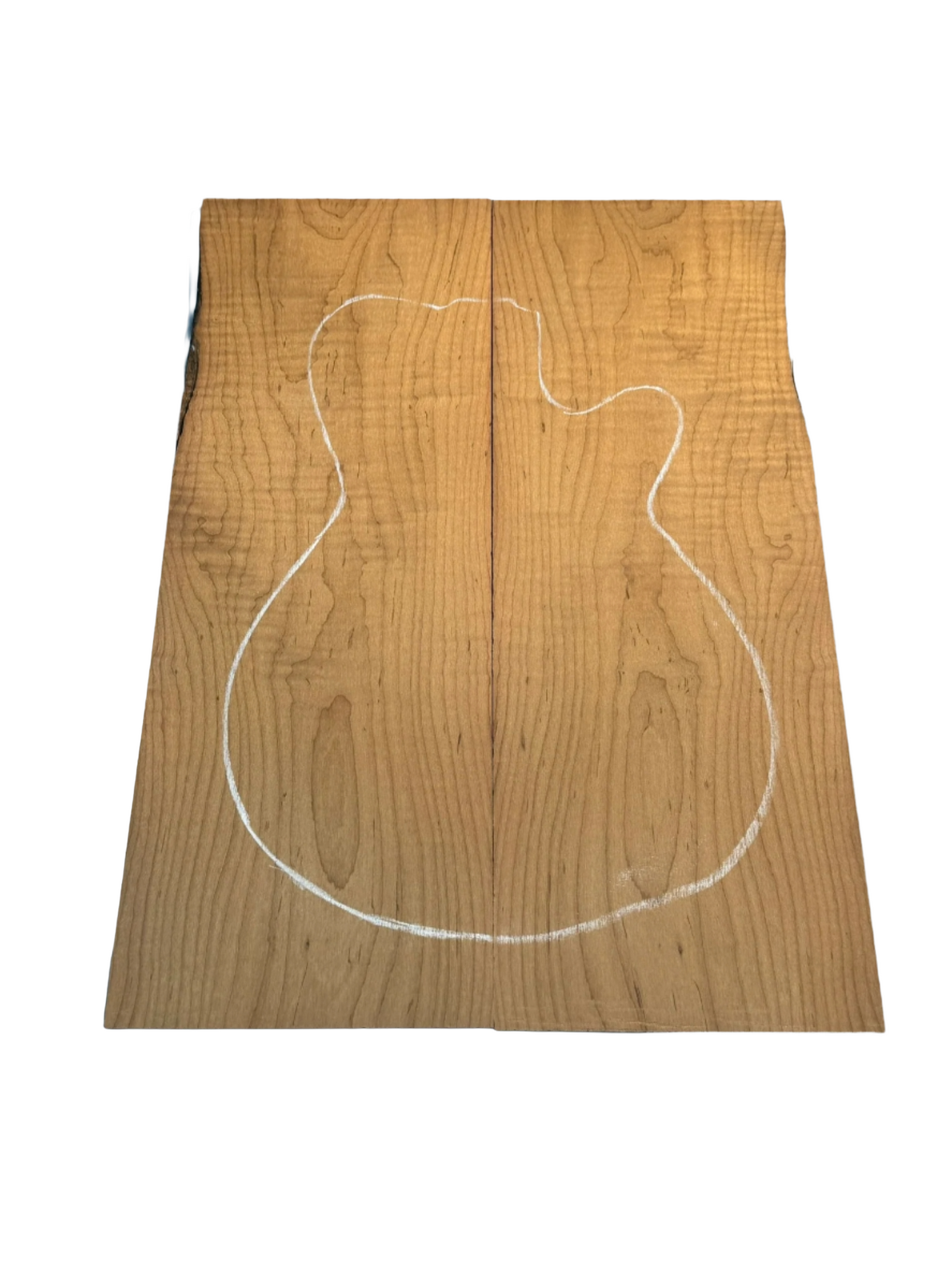 Torrefied Curly Maple drop top (#DT-5)