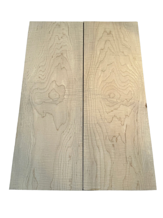 Sanded two piece Curly Maple Drop Top (#dt-2)