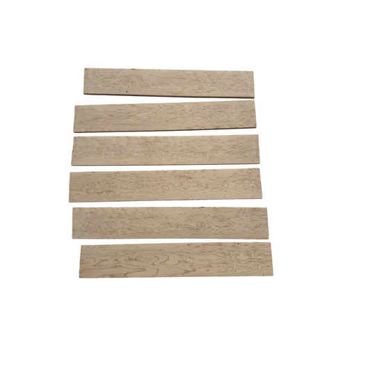 Touches d’érable piqué – Sélection Birdseye (#TP-4 A à E)