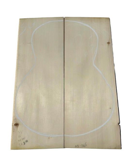 Dessus en Adirondack pour petite guitare (#ad-1065)
