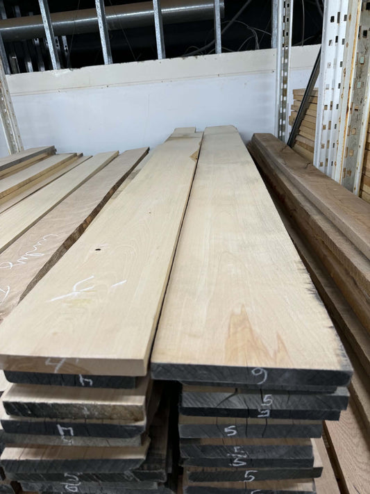 4/4 Yellow Birch – Deco Grade – Planed